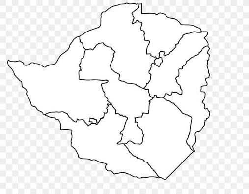 Zimbabwe Official Province Map